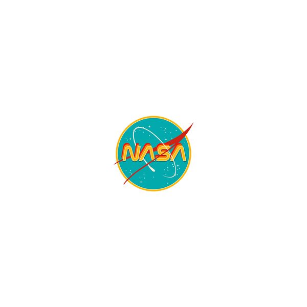 استیکر لپ تاپ لولو طرح ناسا NASA کد 745