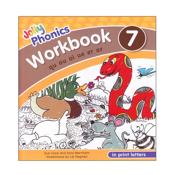 کتاب Jolly Phonics Workbook 7 اثر Sara Wernham and Sue Lioyd انتشارات الوندپویان