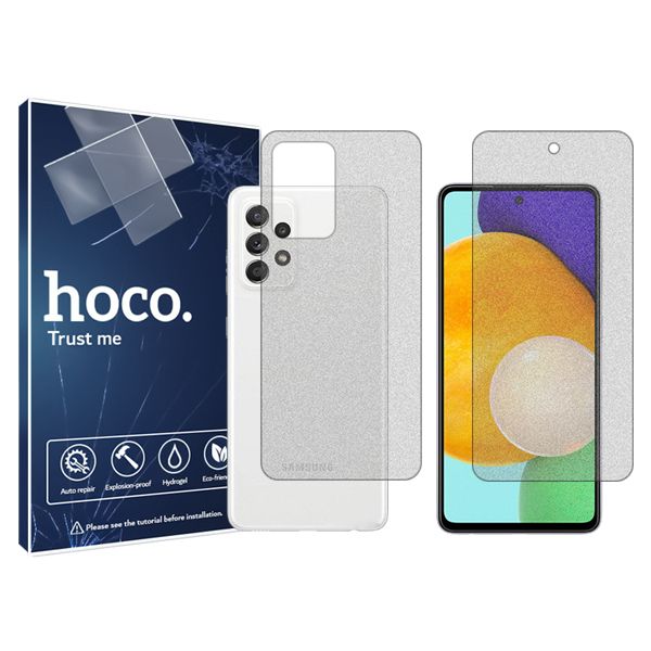 محافظ صفحه نمایش مات هوکو مدل HyMTT مناسب برای گوشی موبایل سامسونگ Galaxy A 52 5G به همراه محافظ پشت گوشی