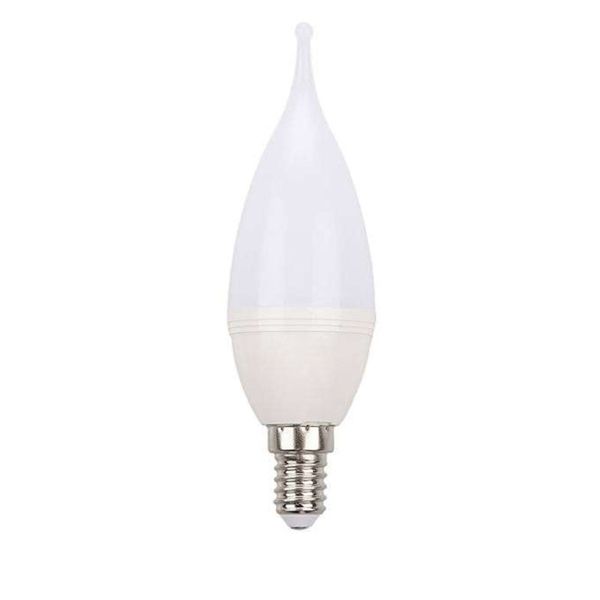 لامپ ال ای دی 5 وات لامپ نور مدل اشکی مات پایه E14 