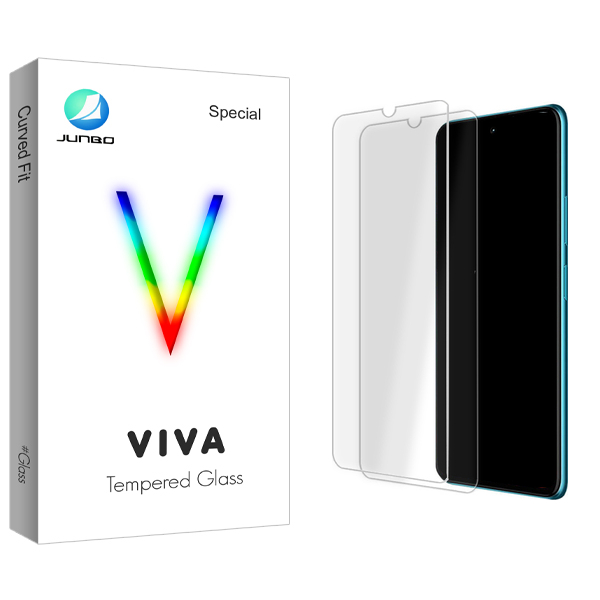 محافظ صفحه نمایش شیشه ای جانبو مدل Viva Glass MIX مناسب برای گوشی موبایل سامسونگ Galaxy A13 بسته دو عددی
