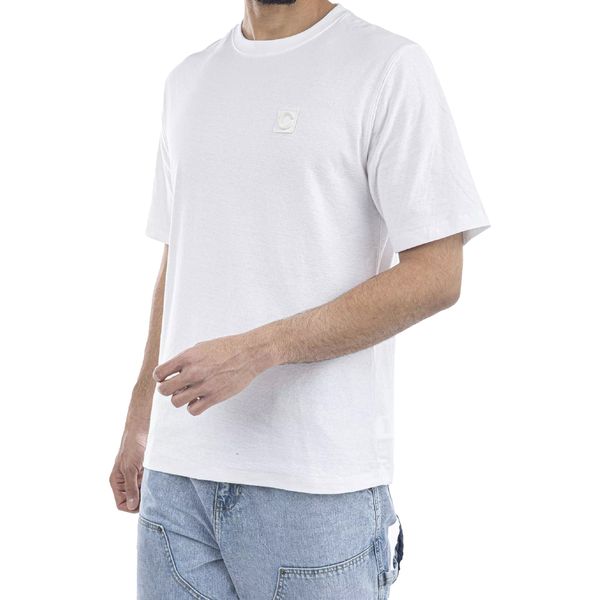 تی شرت آستین کوتاه مردانه جوتی جینز مدل یقه گرد کد 1551388 رنگ سفید