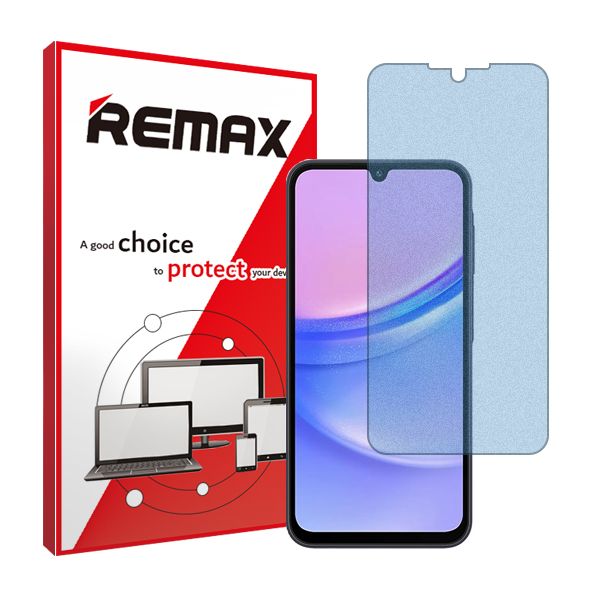 محافظ صفحه نمایش مات آنتی بلو ریمکس مدل HyMBLU مناسب برای گوشی موبایل سامسونگ Galaxy A15 