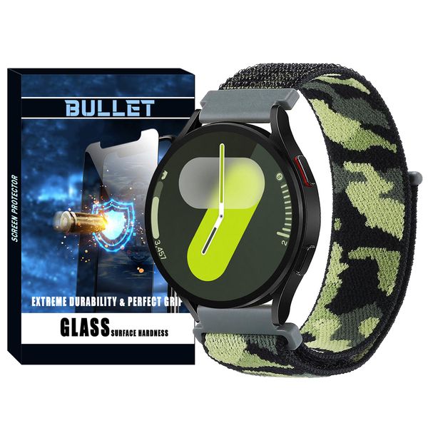 بند بولت مدل Nylon Army BL مناسب برای ساعت هوشمند سامسونگ Galaxy Watch 7 44mm / Galaxy Watch 7 40mm