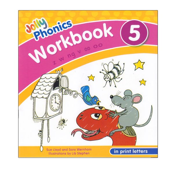 کتاب Jolly Phonics Workbook 5 اثر Sara Wernham and Sue Lioyd انتشارات الوندپویان