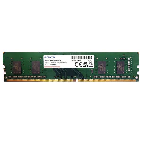 رم دسکتاپ DDR4 تک کاناله 2666 مگاهرتز CL19 ای دیتا مدل AD4U ظرفیت 4 گیگابایت