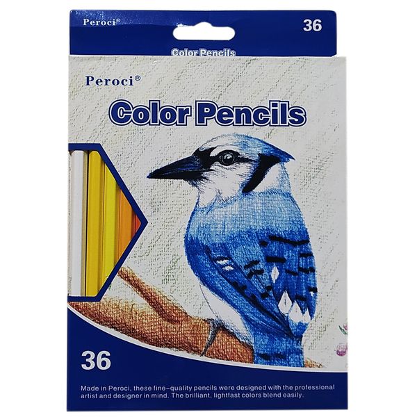 مداد رنگی 36 رنگ پروسی کد80507