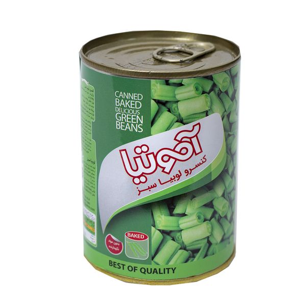 کنسرو لوبیا سبز آموتیا - 400 گرم