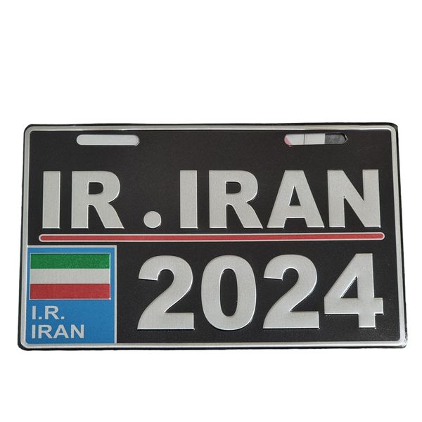 پلاک تزئینی موتورسیکلت طرح IRAN
