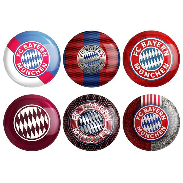 مگنت خندالو طرح باشگاه بایرن مونیخ FC Bayern Munich کد 1723B مجموعه 6 عددی