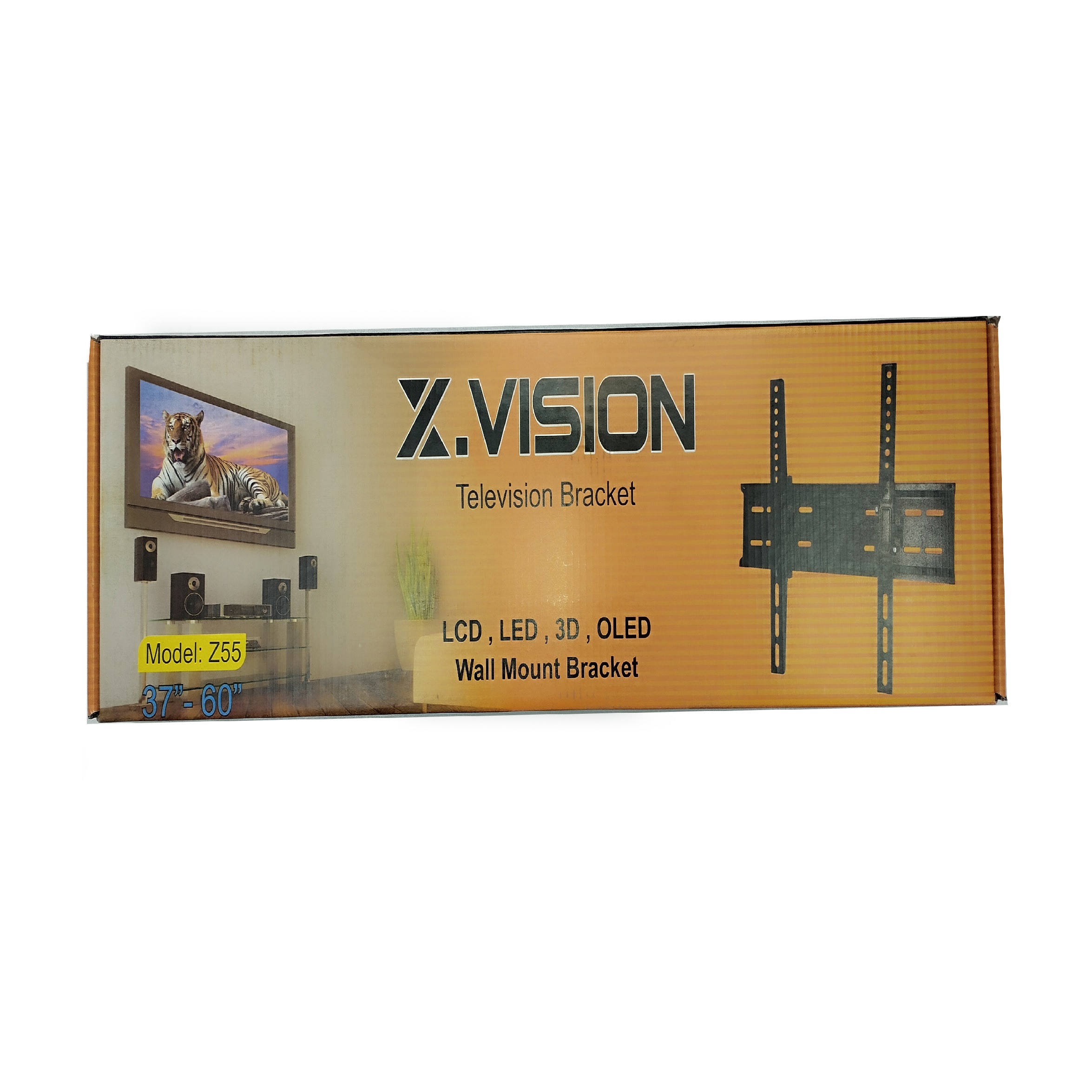 پایه دیواری تلویزیون ایکس ویژن مدل Z55 مناسب برای تلویزیون های 50 تا 58 اینچ