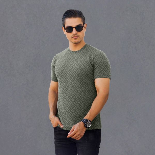 تی شرت آستین کوتاه مردانه مدل 1109-043