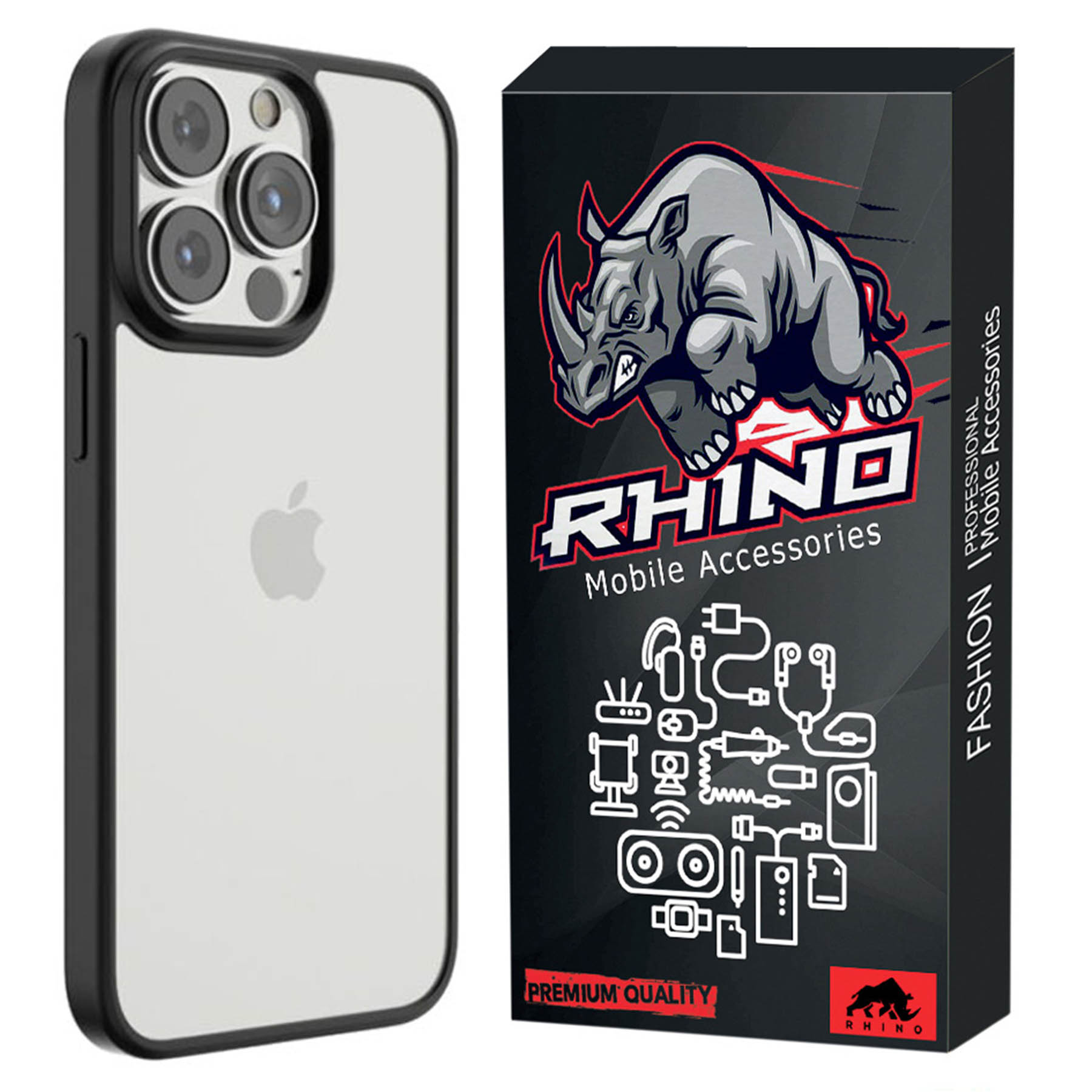 کاور راینو مدل N-Skin مناسب برای گوشی موبایل اپل iPhone 13 Pro Max