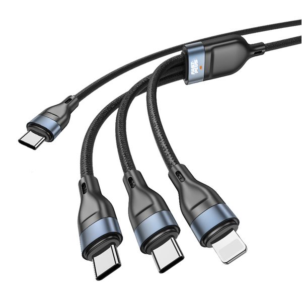 کابل تبدیل USB-C به لایتنینگ / USB-C  فست پلاس مدل FC-13 طول 1.2 متر