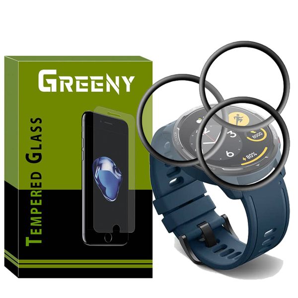 محافظ صفحه نمایش گرینی مدل GR-PM مناسب برای ساعت هوشمند شیائومی Watch Color 2 بسته سه عددی