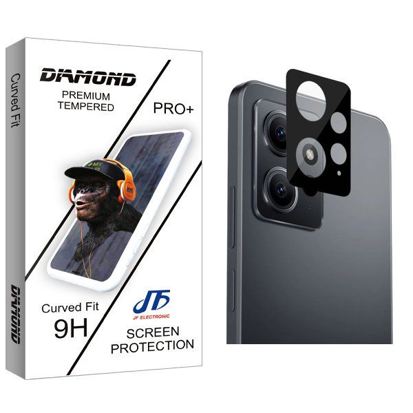 محافظ لنز گوشی جی اف مدل Diamond 3D مناسب برای گوشی موبایل شیائومی Redmi Note 12 4G