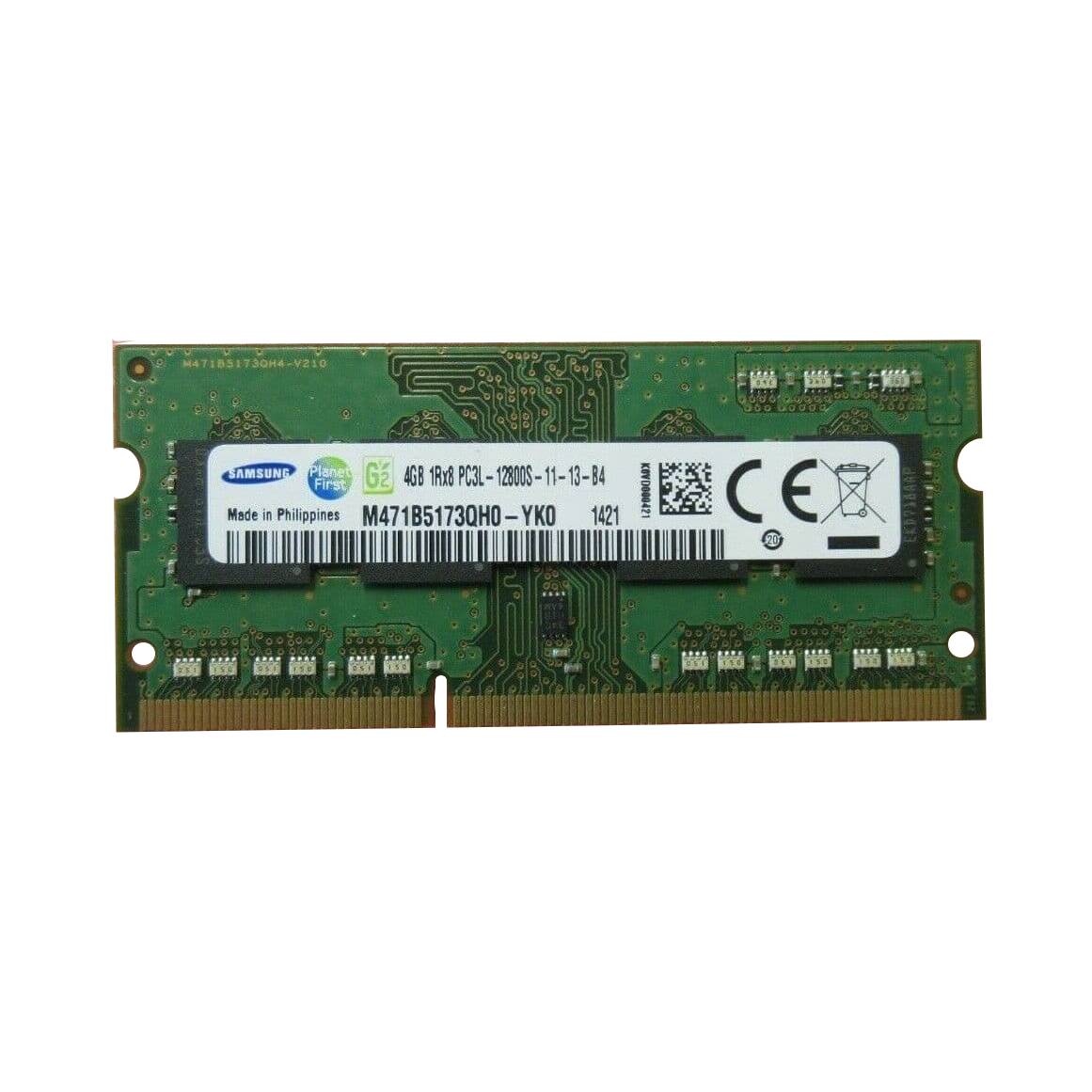 رم لپ تاپ DDR3L  تک کاناله 1600 مگاهرتز CL11 سامسونگ مدل 12800S ظرفیت 4 گیگابایت