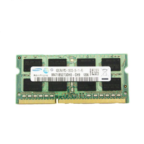 رم لپ تاپ DDR3 تک کاناله 1333 مگاهرتز CL11 سامسونگ مدل PC3 ظرفیت 4گیگابایت