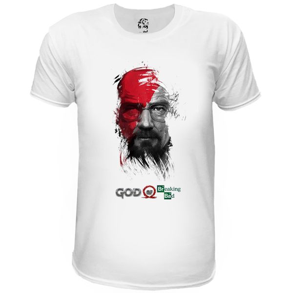 تی شرت آستین کوتاه مردانه اسد طرح Breaking Bad کد 84