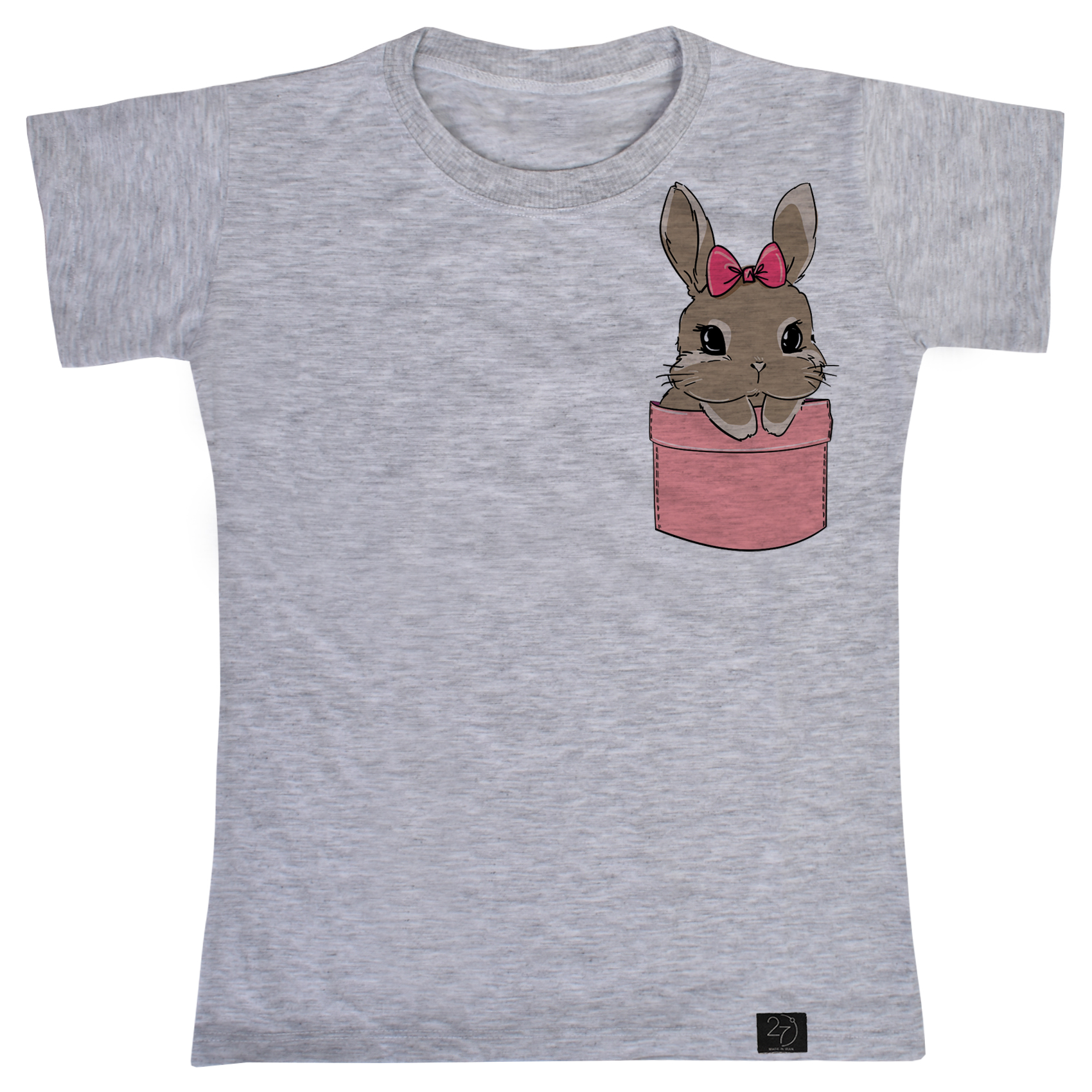 تی شرت دخترانه 27 مدل خرگوش کوچولو کد J53