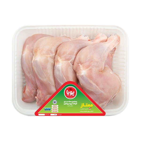ران بدون پوست مرغ پویا پروتئین - 1800 گرم