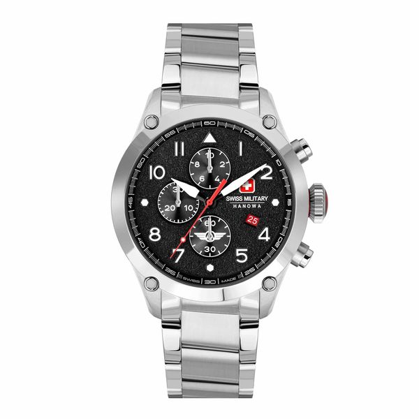 ساعت مچی عقربه‌ای مردانه سوئیس میلیتاری هانوا مدل SMWGI2101501