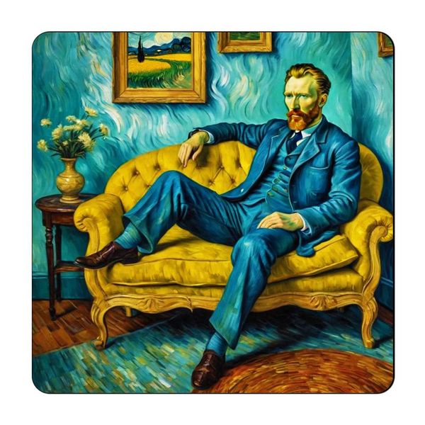 مگنت گالری باجو طرح نقاشی طبیعت ونگوک کد van gogh37