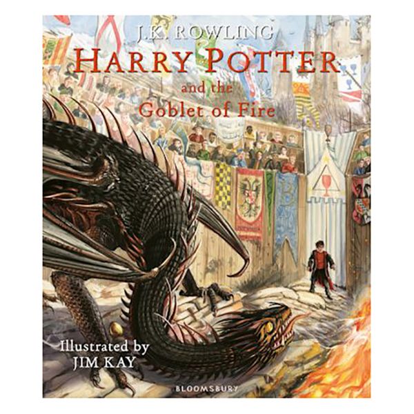 کتاب Harry Potter and the Goblet of Fire: Illustrated Edition اثر J. K. Rowling انتشارات بلومزبری