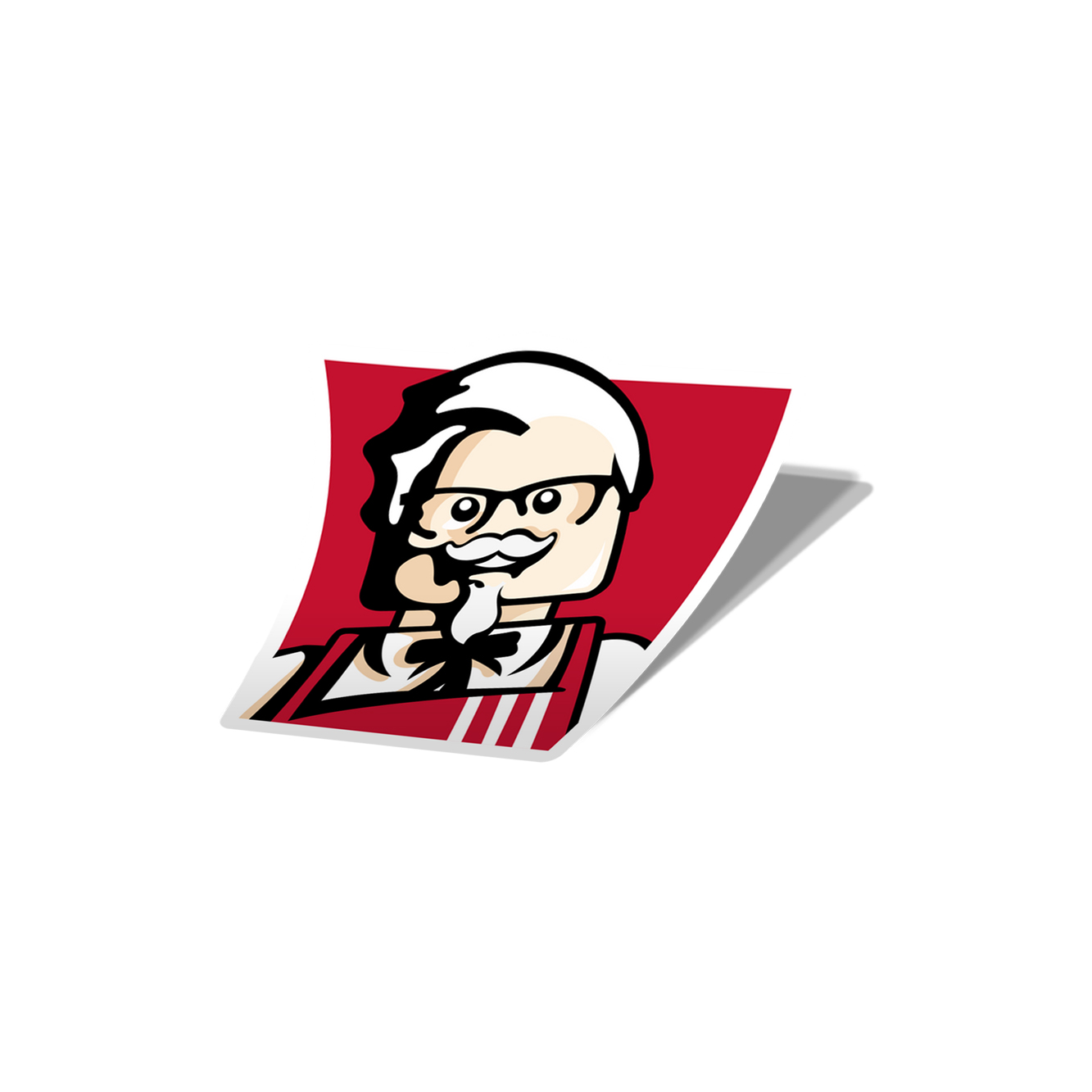 استیکر لپ تاپ لولو طرح کی اف سی لگویی Lego KFC کد 825