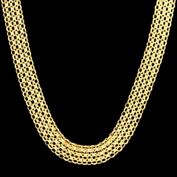 گردنبند طلا 18 عیار زنانه طلای مستجابی کد 45