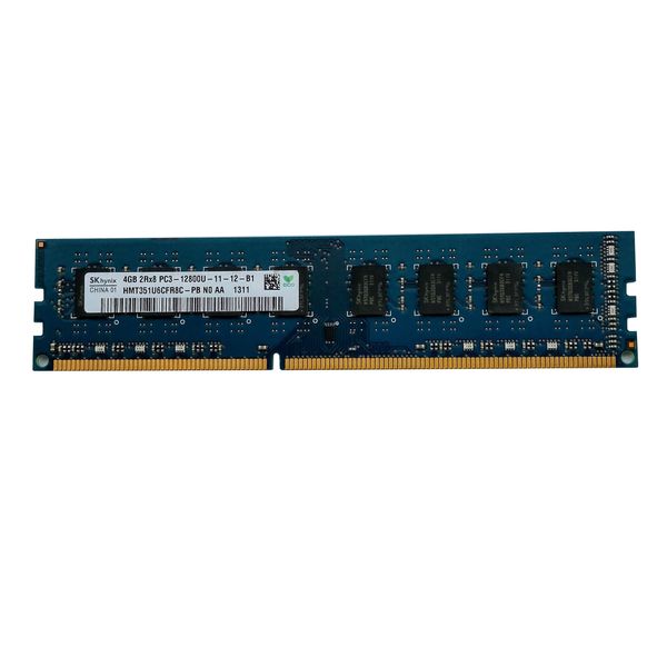 رم کامپیوتر DDR3 1600 مگاهرتز CL11 اس کی هاینیکس مدل 2Rx8 PC3-12800U ظرفیت 4 گیگابایت