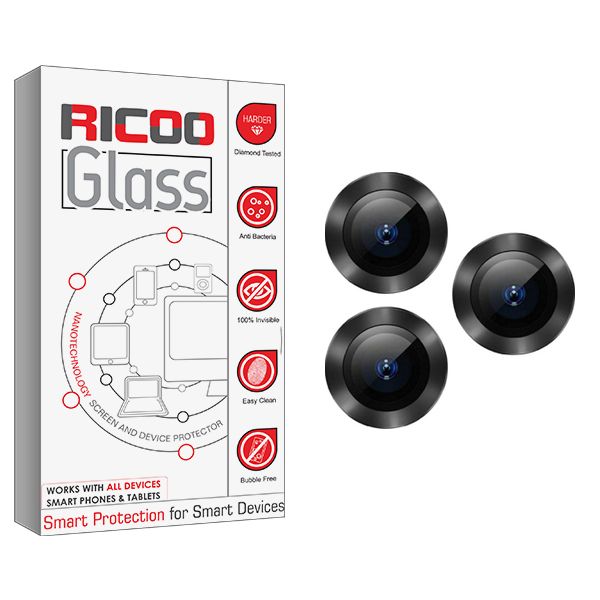 محافظ لنز گوشی ریکو مدل Glass FLL مناسب برای گوشی موبایل اپل iPhone 13 ProMax