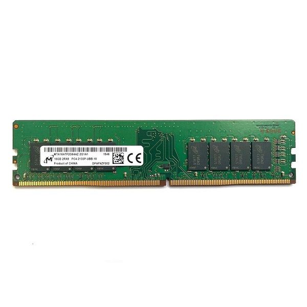 رم دسکتاپ DDR4 تک کاناله 2133 مگاهرتز CL16 میکرون مدل PC4-17000 ظرفیت 16 گیگابایت
