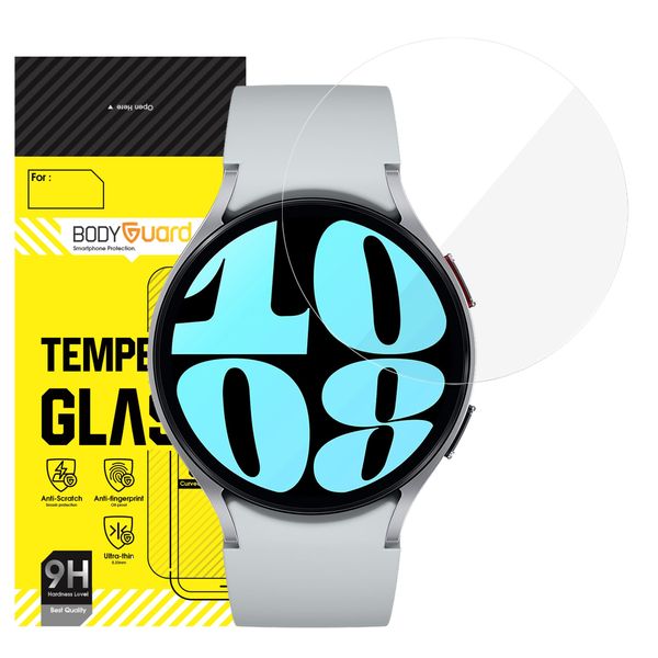محافظ صفحه نمایش شیشه ای بادیگارد مدل GW مناسب برای ساعت هوشمند سامسونگ Galaxy Watch 6 40mm