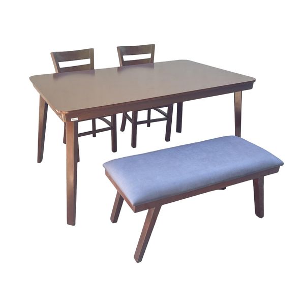 میز و صندلی ناهارخوری 4 نفره گالری چوب آشنایی مدل Ro-lux-1000