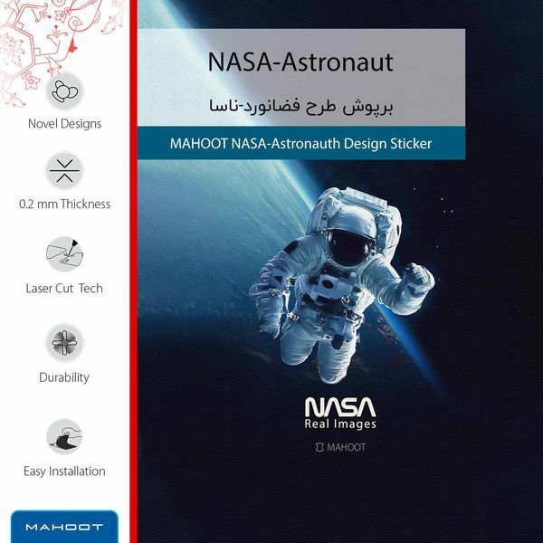 برچسب پوششی ماهوت مدل NASA-Astronaut مناسب برای تبلت اپل iPad mini 2 2013 A1490