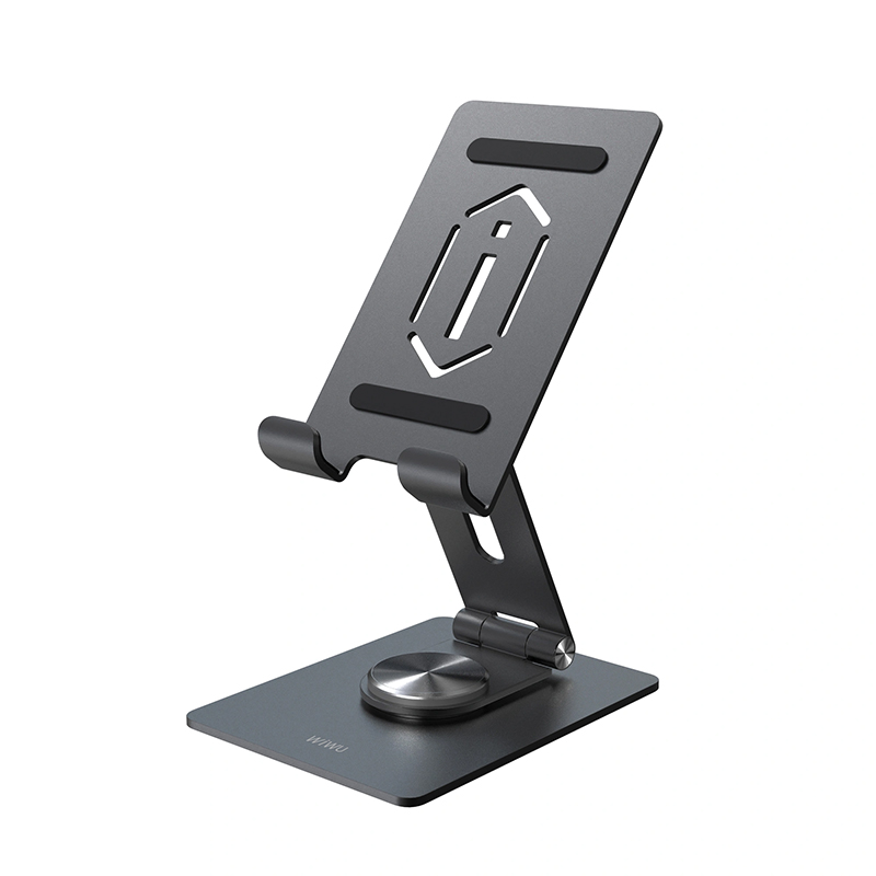 پایه نگهدارنده تبلت و گوشی موبایل ویوو مدل wiwu ZM106 Desktop Rotation Stand  For Tablet up to 12.9 inch