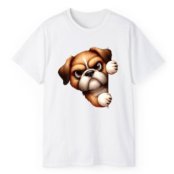 تی شرت آستین کوتاه مردانه مدل سگ کد 1768
