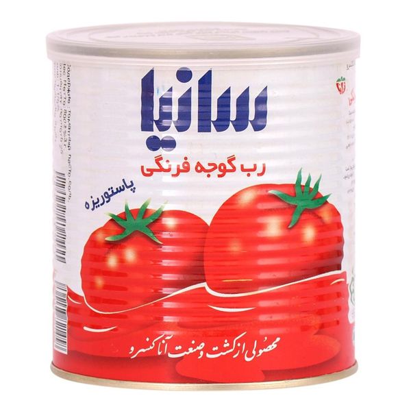 رب گوجه فرنگی سانیا - 800 گرم بسته 2 عددی