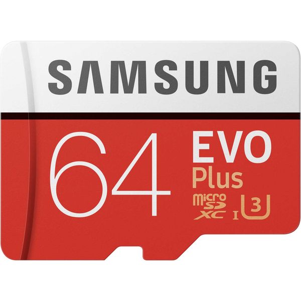 کارت حافظه microSDXC سامسونگ مدل Evo Plus کلاس 10 استاندارد UHS-I U3 ظرفیت 64 گیگابایت