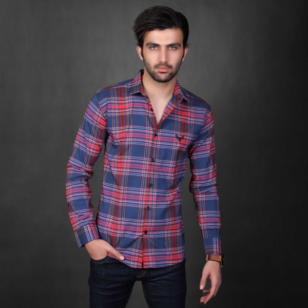 پیراهن آستین بلند مردانه پیکی پوش مدل M02496