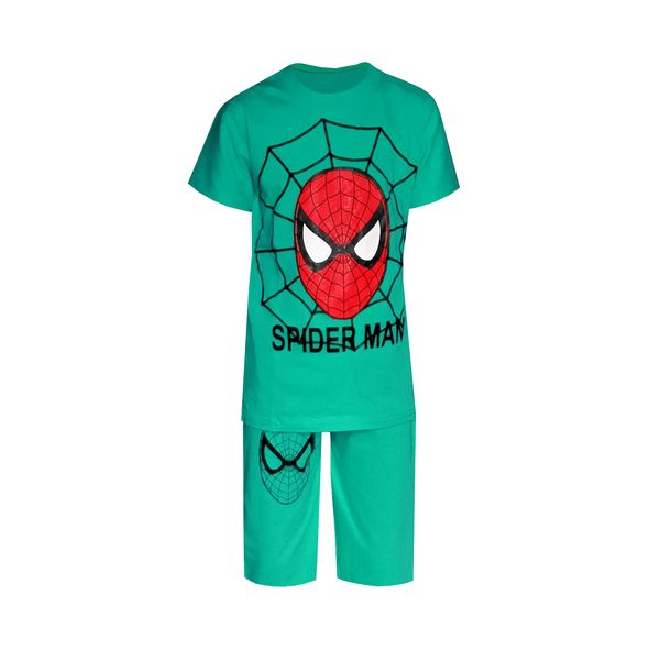 ست تی شرت و شلوارک پسرانه مدل مرد عنکبوتی کد Spider-SA