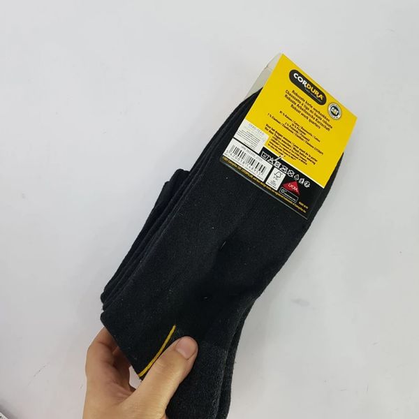 جوراب ساق بلند مردانه مدل Z900 بسته‌ 3 عددی