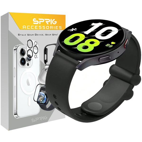 بند اسپریگ مدل PUFF مناسب برای ساعت هوشمند سامسونگ Galaxy Watch 4/5/6 سایز 40/43/44/46/47 میلی متری