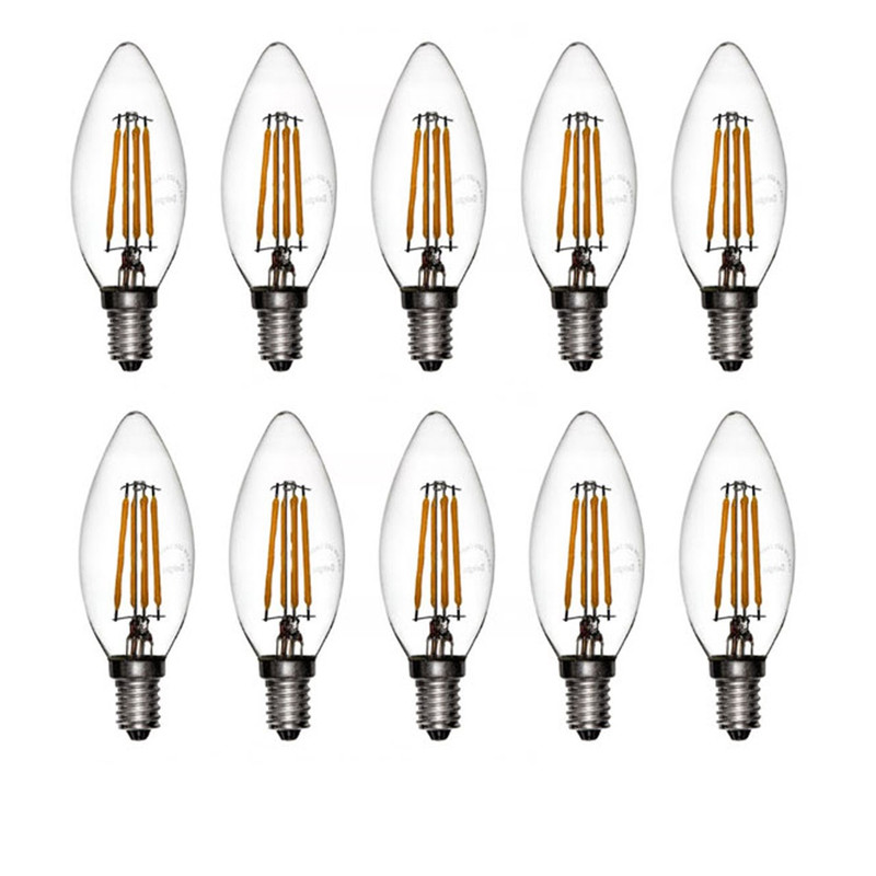 لامپ فیلامنت 4 وات دیلایت مدل 46 پایه E14 مجموعه 10 عددی