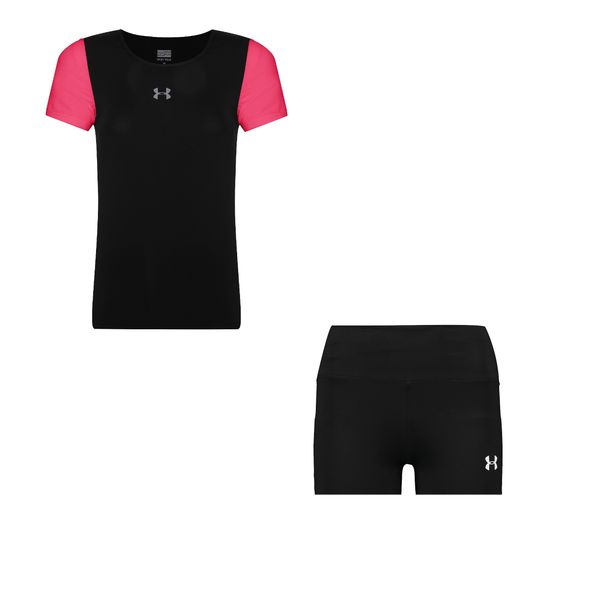 ست تی شرت و شلوارک ورزشی زنانه مدل ha7101-55