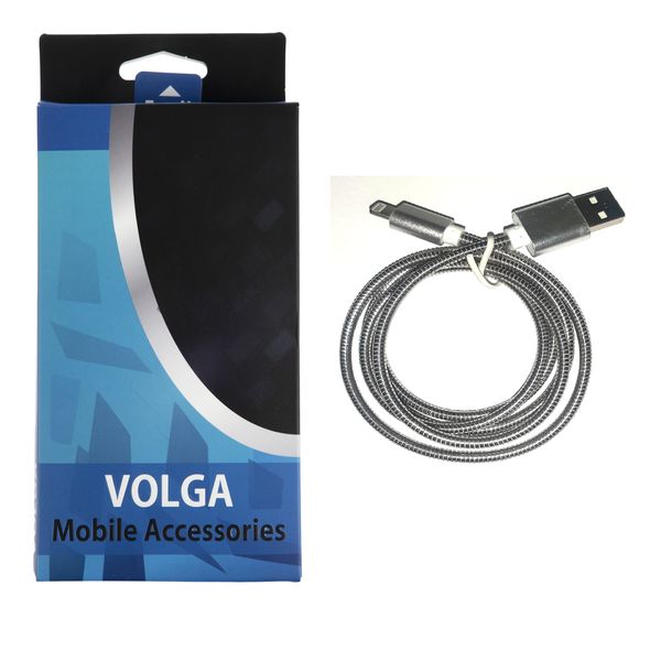 کابل تبدیل USB به لایتنینگ ولگا مدل V-Super Plus طول 1 متر