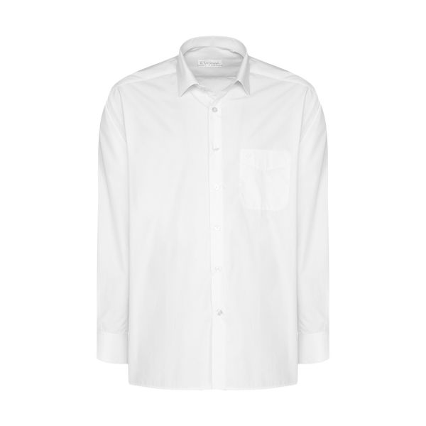 پیراهن مردانه اطمینان مدل 2000748-2 رنگ سفید