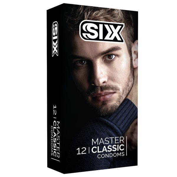 کاندوم سیکس مدل Master Classic بسته 12 عددی