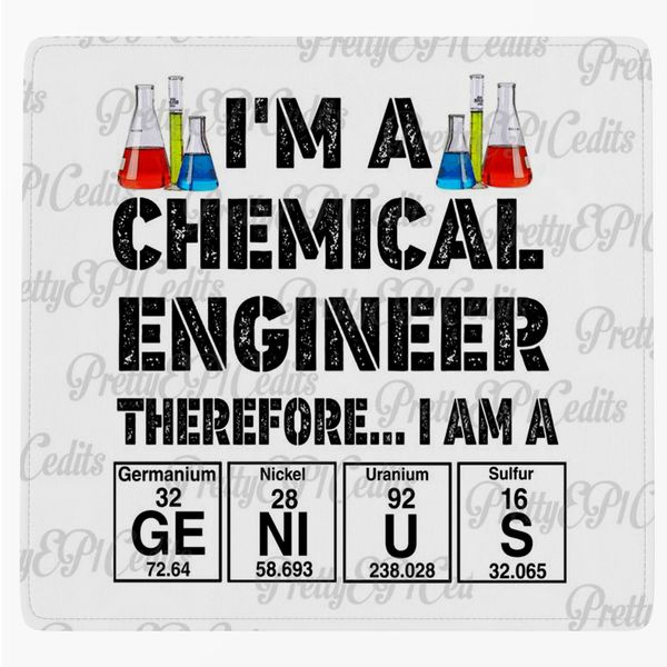ماوس پد آی تمر مدل من یک مهندس شیمی هستم کد 412